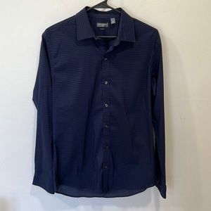 Van Heusen Slim Fit Striped Button Up Shirt